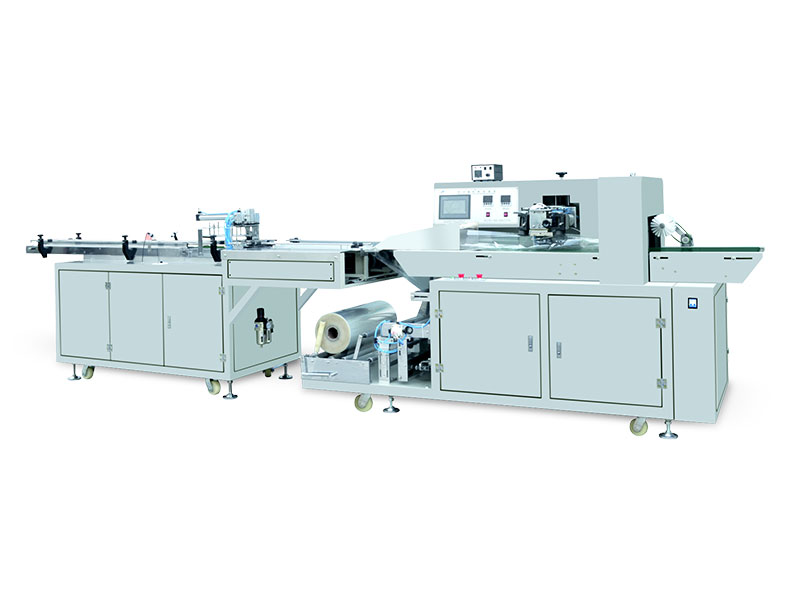 Four row counting packing machine